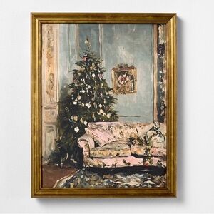 New 11"x14" Christmas Scene Framed Wall Art - Threshold™ by Studio McGee